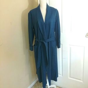 VTG Pendleton French Blue 100% Wool Robe